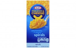 Kraft Macaroni & Cheese Dinner, Spirals  Box  156 grams